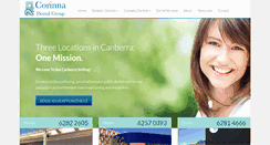 Desktop Screenshot of corinnadental.com.au